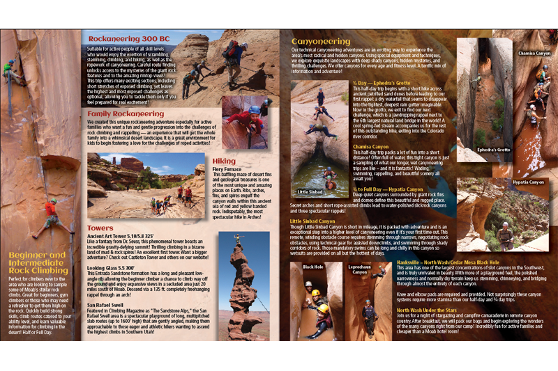 Brochure interior